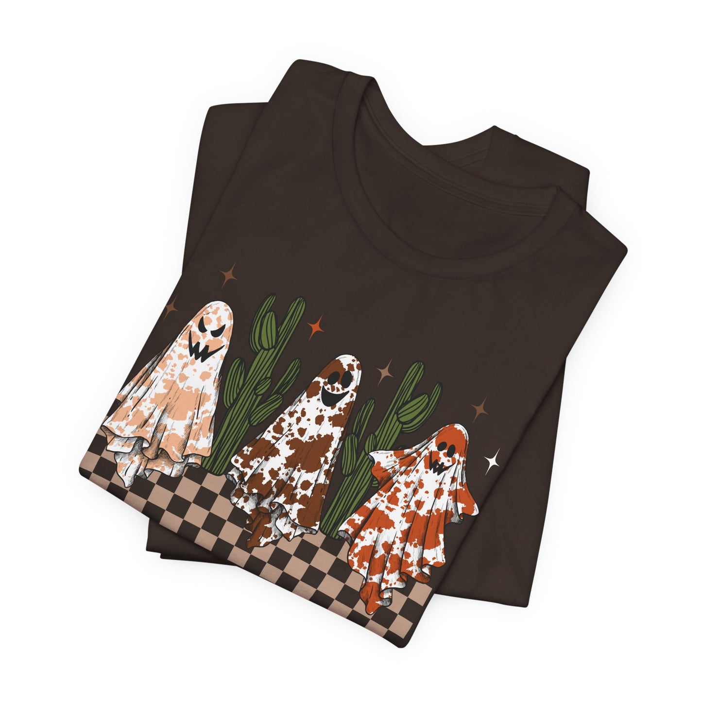 Howdy Fall Retro Ghost Shirt – Western Cowboy Cowgirl Halloween Tee
