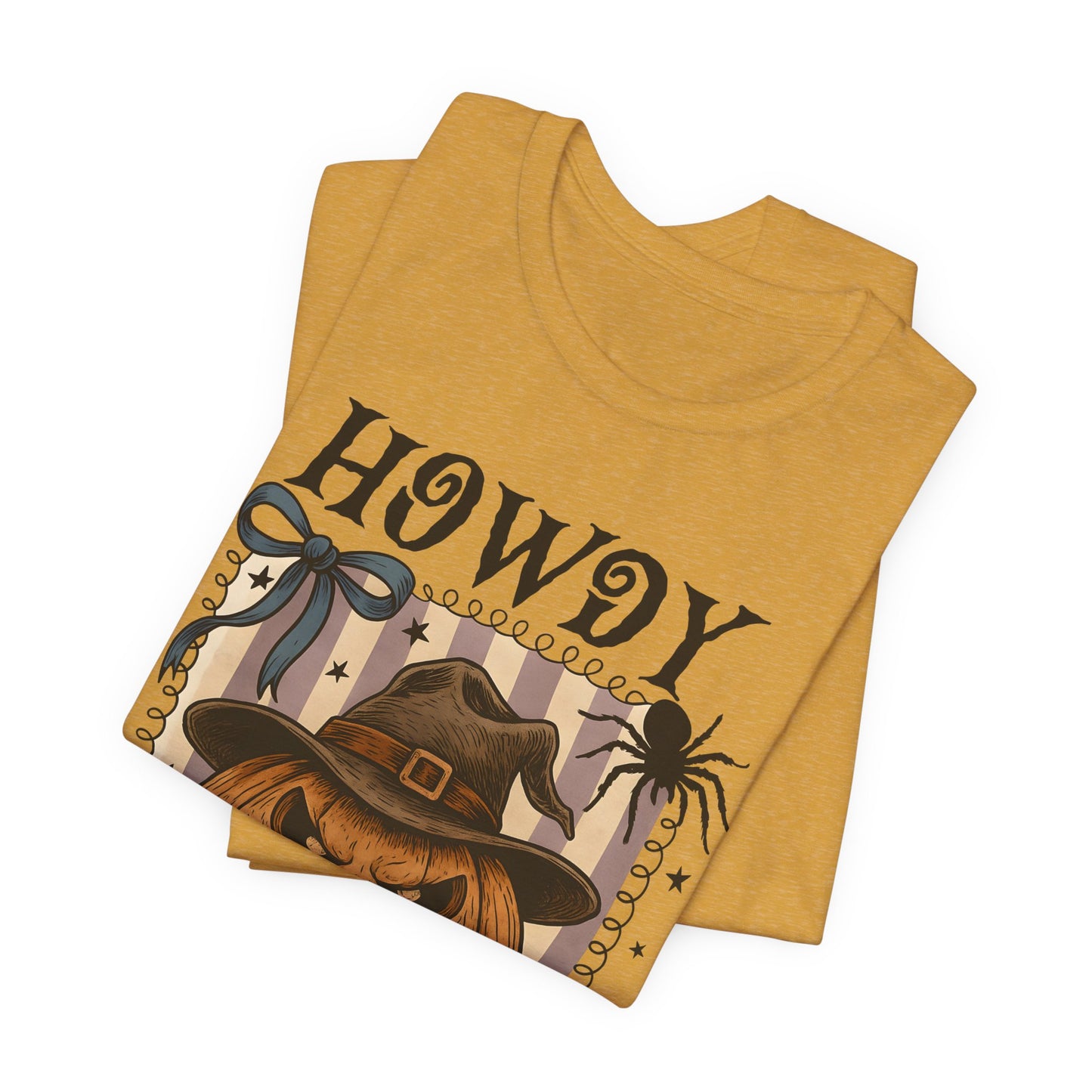 Howdy Halloween Shirt – Cute Coquette Pumpkin Western Fall Tee