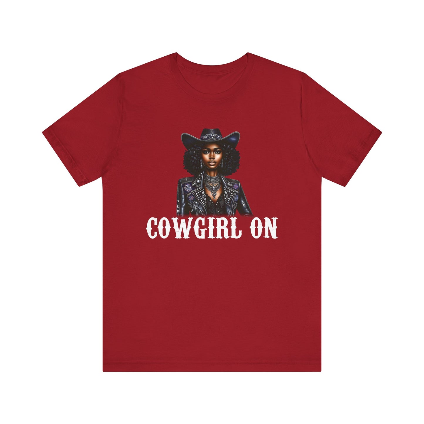 Cowgirl on Black Shirt – Howdy Southern Western Rodeo Texas Tee