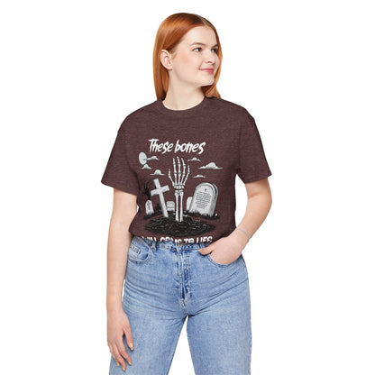 These Bones Will Come to Life Shirt – Christian Skeleton Halloween Tee