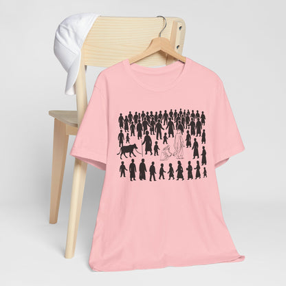 Jesus Pulling You from the Crowd Shirt – Christian Rescues Men Women Tee