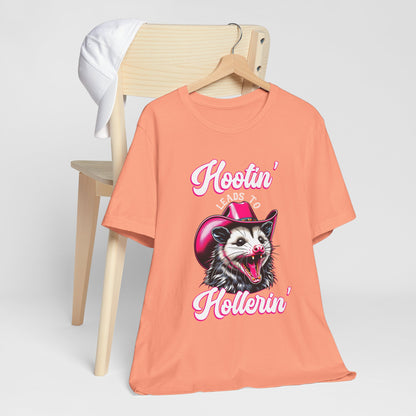 Opossum Hootin’ Hollerin’ 90s Vintage Retro Western T-Shirt