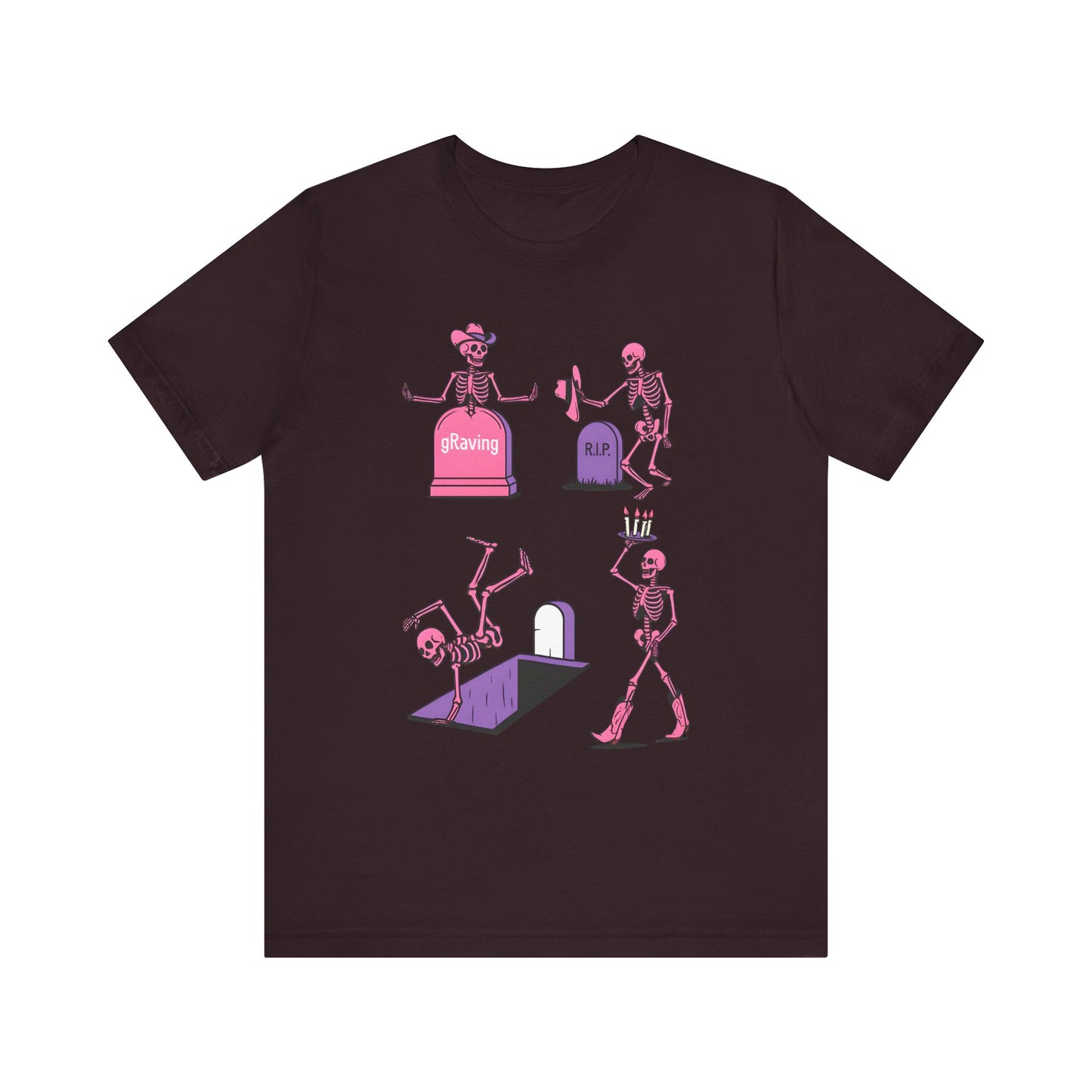 Graving Skeleton Cowgirl Shirt – Funny Western Halloween Rodeo Tee