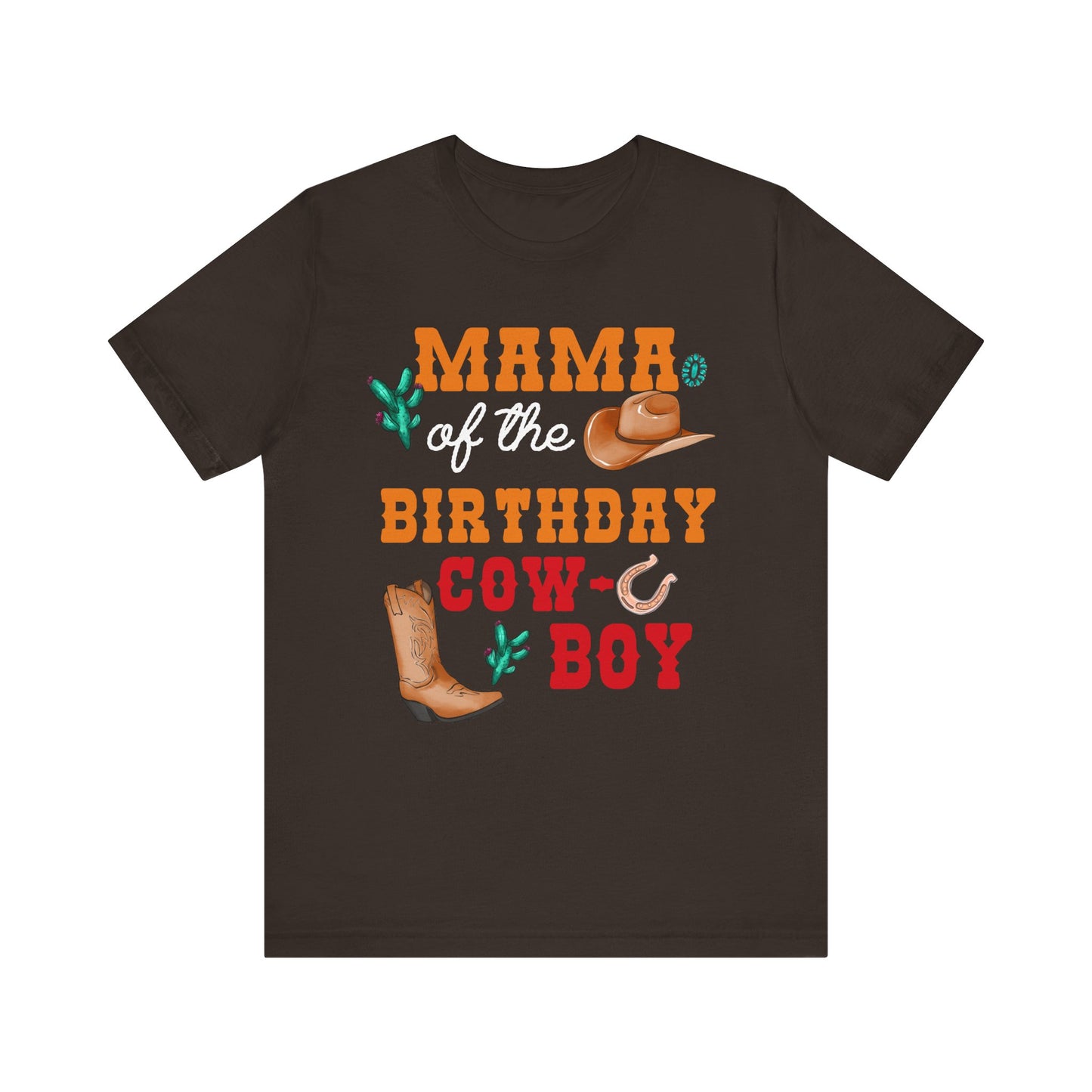 Howdy Mama of the Birthday Cowboy Shirt – Western Rodeo Party Matching Family Tee