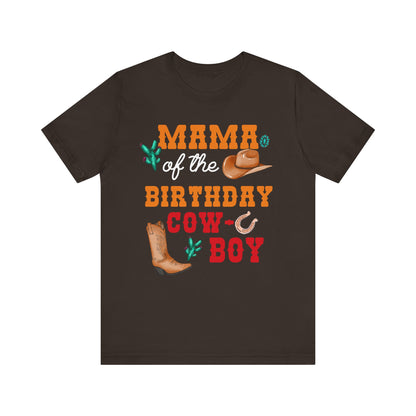 Howdy Mama of the Birthday Cowboy Shirt – Western Rodeo Party Matching Family Tee