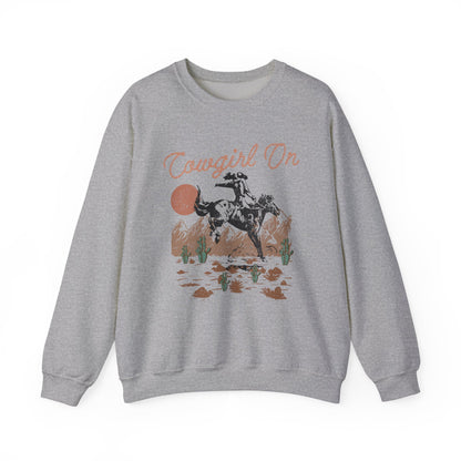 Cowgirl Howdy Sweatshirt – Southern Western Country Rodeo Vintage Pullover