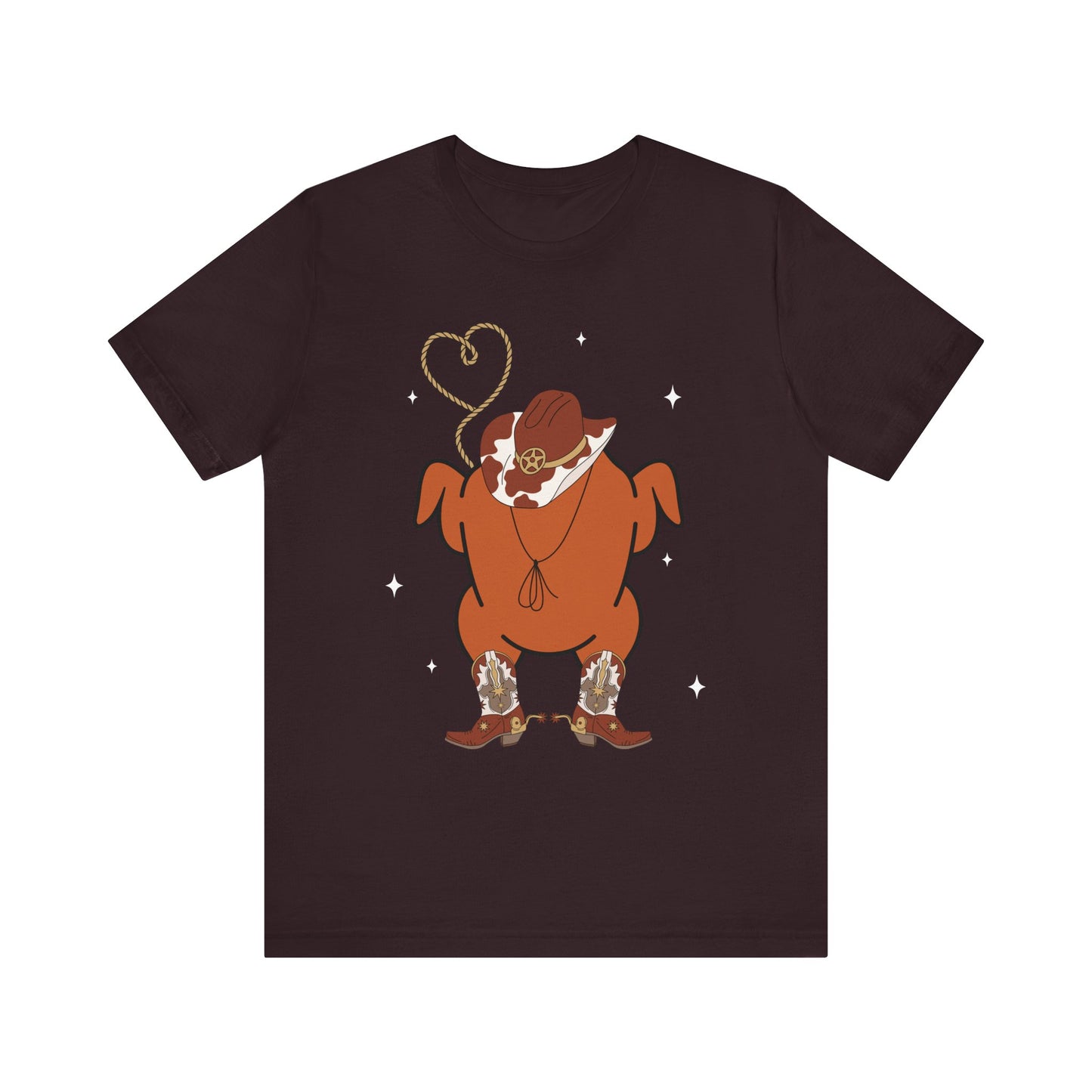 Western Cooked Turkey Shirt – Cowboy Cowgirl Rodeo Thanksgiving Tee