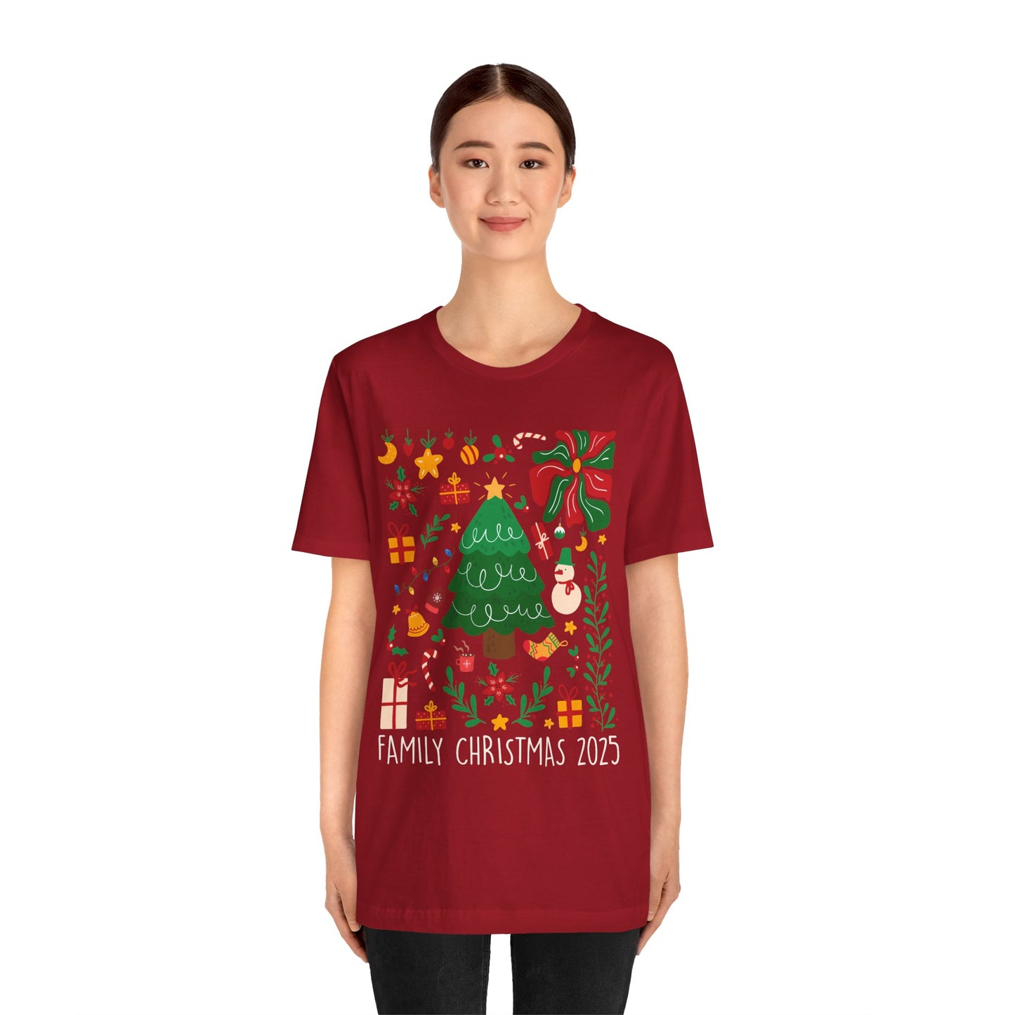 Family Christmas 2025 Shirt – Vintage Boho Holiday Family Group Shirt