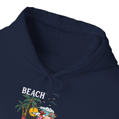 Beach Cowgirl Hoodie – Tropical Palm Tree Western Rodeo Texas Pullover