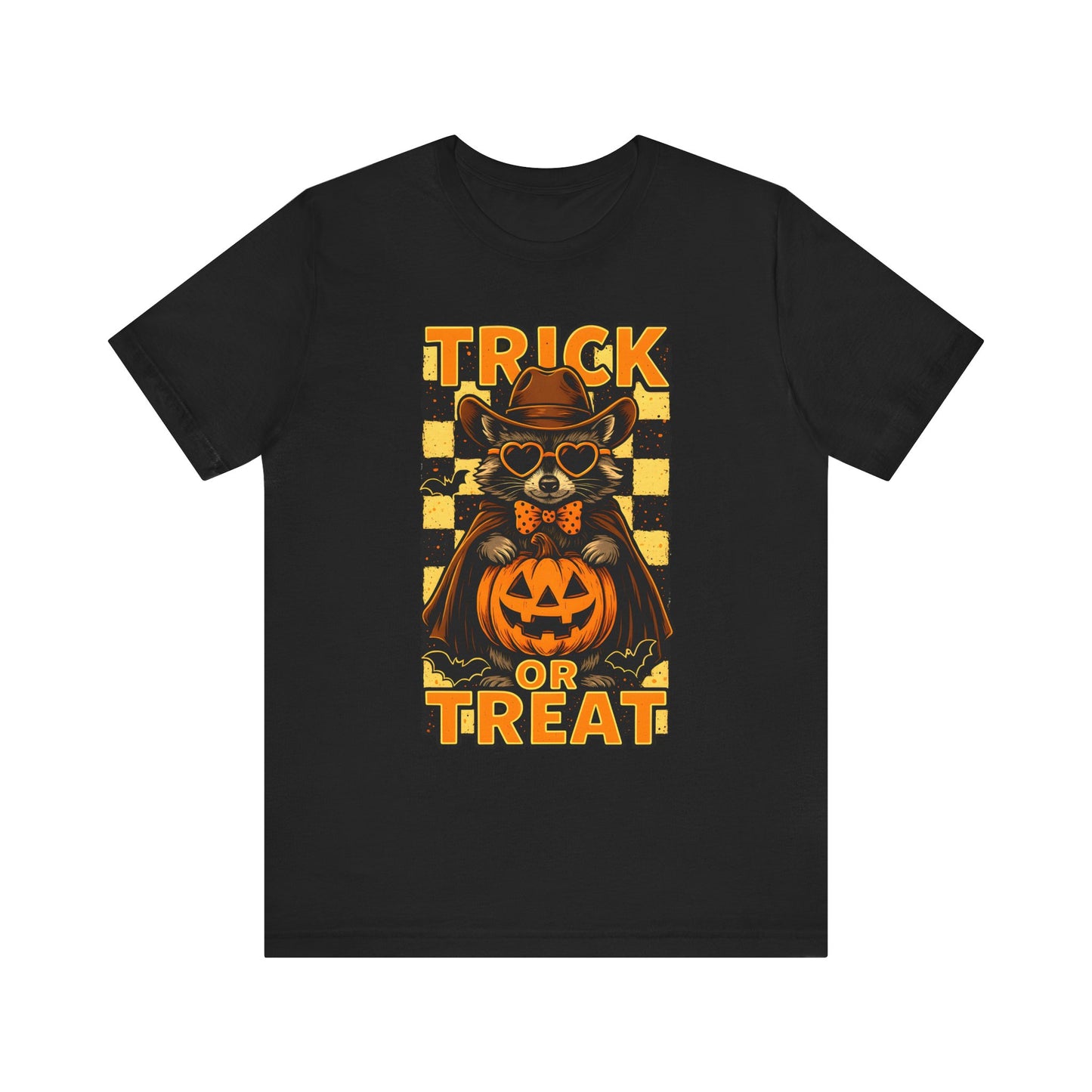 Trick or Treat Cowboy Raccoon Shirt – Cute Western Pumpkin Halloween Tee