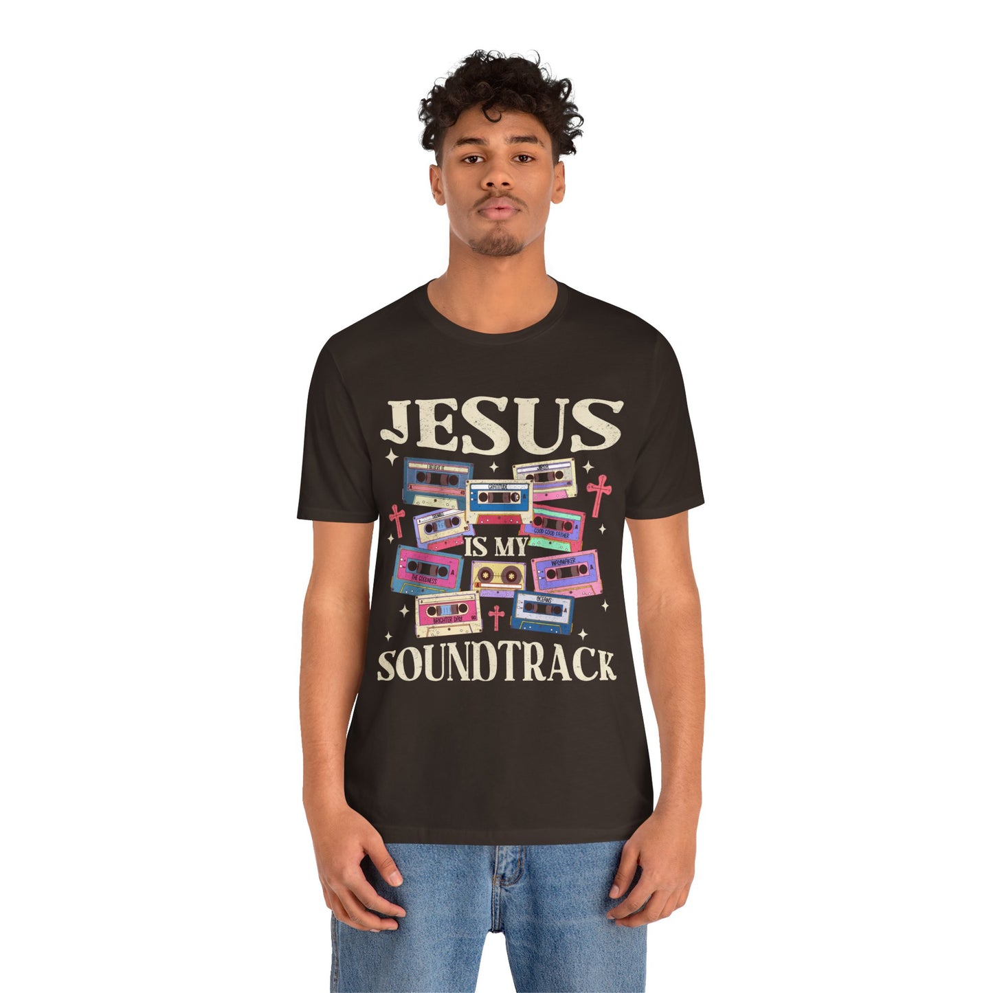 Jesus Is My Soundtrack Shirt – Christian Worship Music Faith Tee for Believers