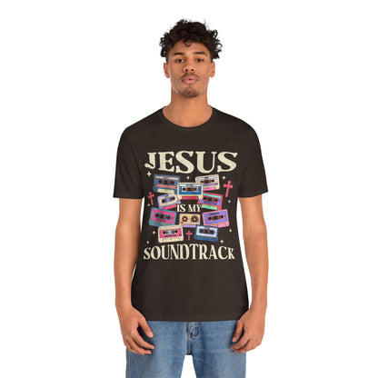 Jesus Is My Soundtrack Shirt – Christian Worship Music Faith Tee for Believers