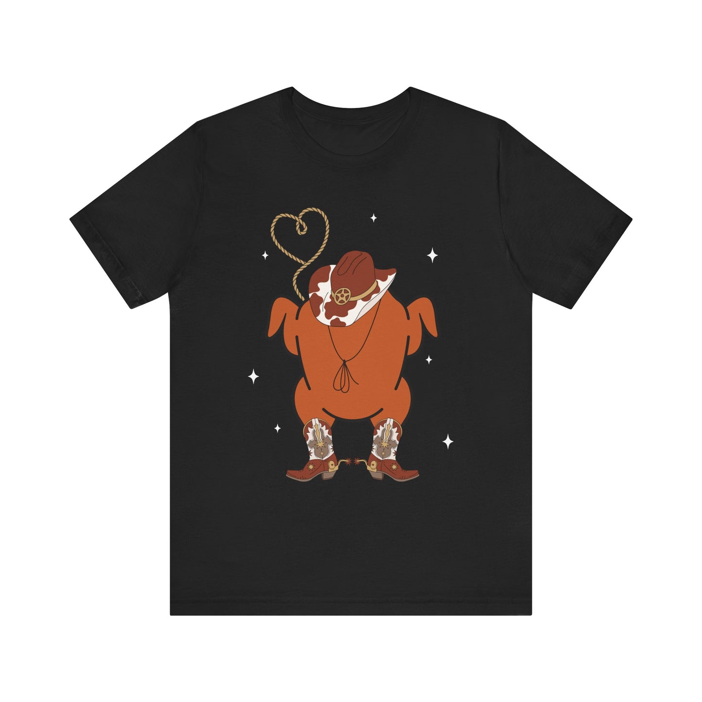 Western Cooked Turkey Shirt – Cowboy Cowgirl Rodeo Thanksgiving Tee