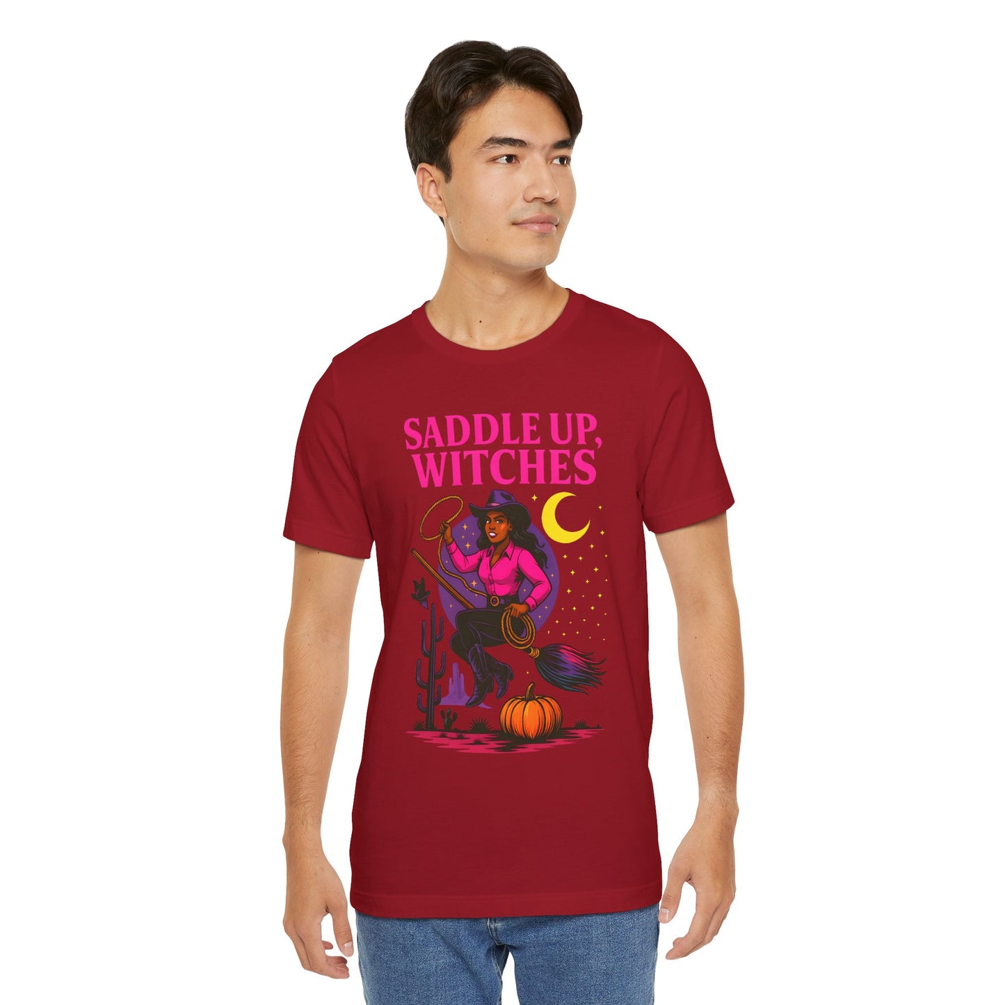 Saddle Up Witches Shirt – Black Cowgirl Western Halloween Tee