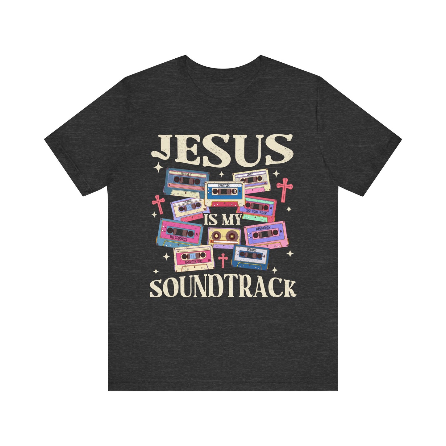 Jesus Is My Soundtrack Shirt – Christian Worship Music Faith Tee for Believers