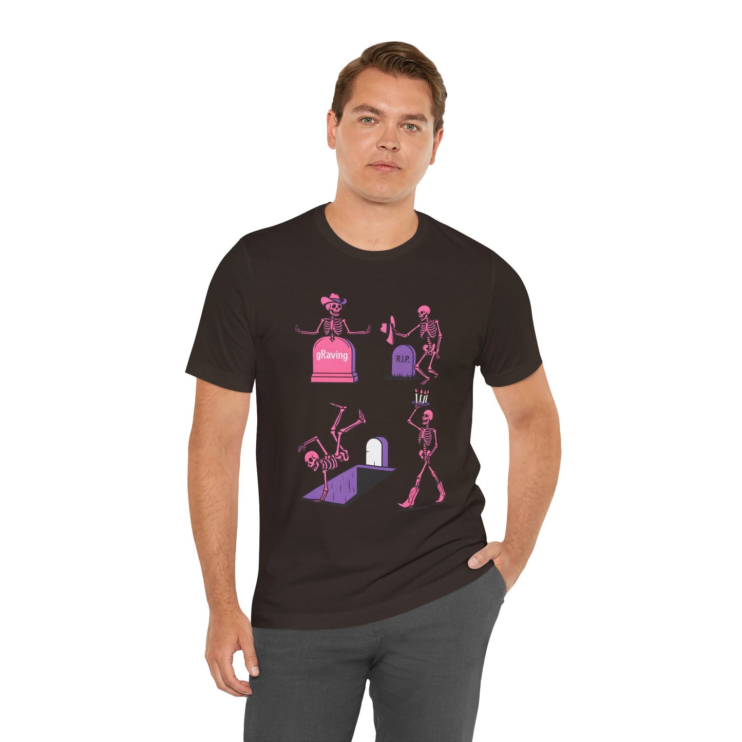 Graving Skeleton Cowgirl Shirt – Funny Western Halloween Rodeo Tee