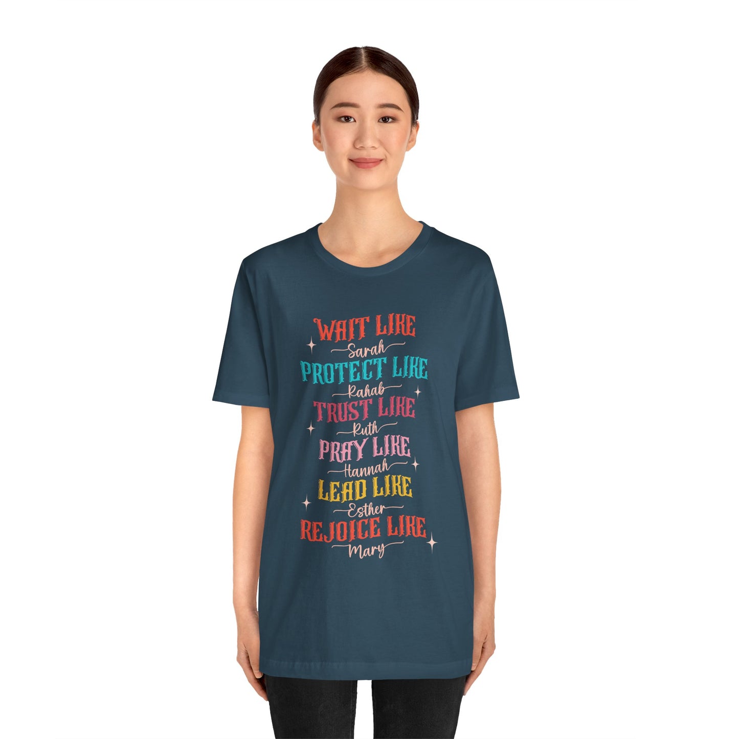 Women of the Bible Shirt – Empowering Christian Faith Scripture Graphic Tee