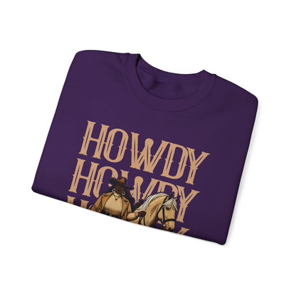 Howdy Black Cowgirl Sweatshirt – Country Western Rodeo Melanin Texas Pullover