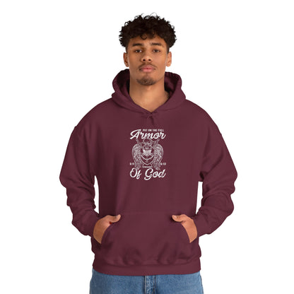 Put On The Full Armor Of God Jesus Christ Faith King Men Hoodie