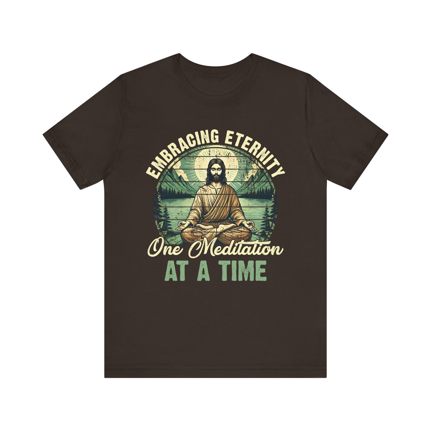 Embracing Eternity Shirt – Christian Yoga Jesus God Faith & Mindfulness Tee