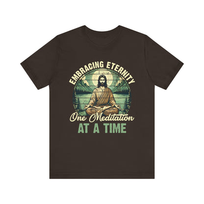 Embracing Eternity Shirt – Christian Yoga Jesus God Faith & Mindfulness Tee
