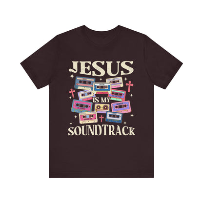 Jesus Is My Soundtrack Shirt – Christian Worship Music Faith Tee for Believers