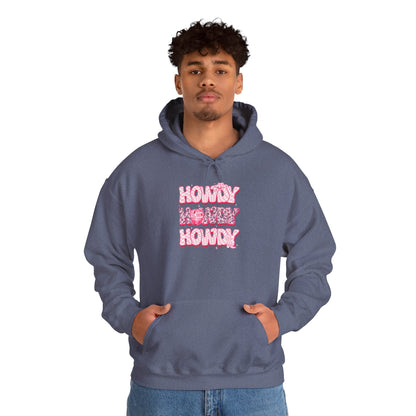Disco Howdy Cowgirl Hoodie – Pink Leopard Western Rodeo Country Pullover