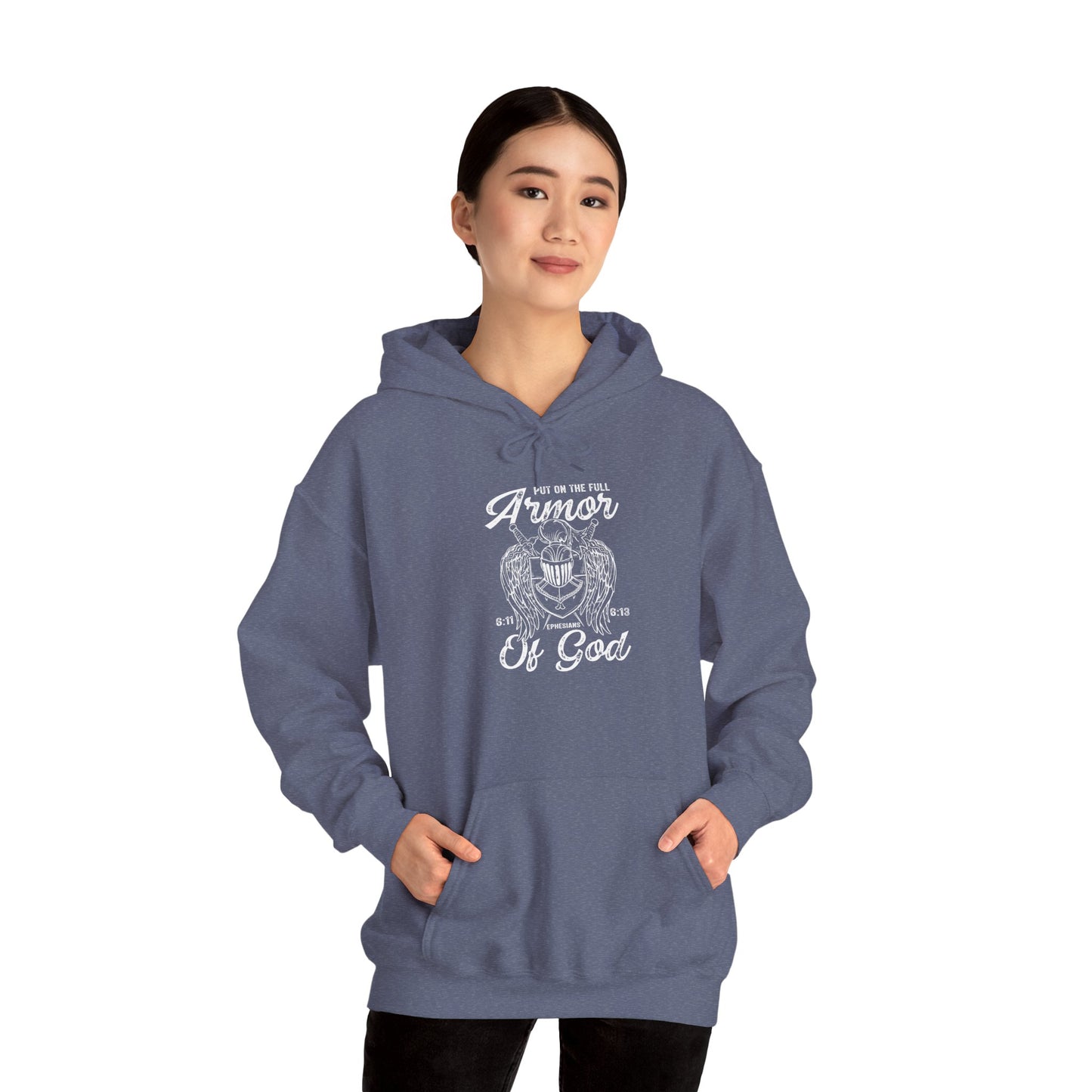 Put On The Full Armor Of God Jesus Christ Faith King Men Hoodie