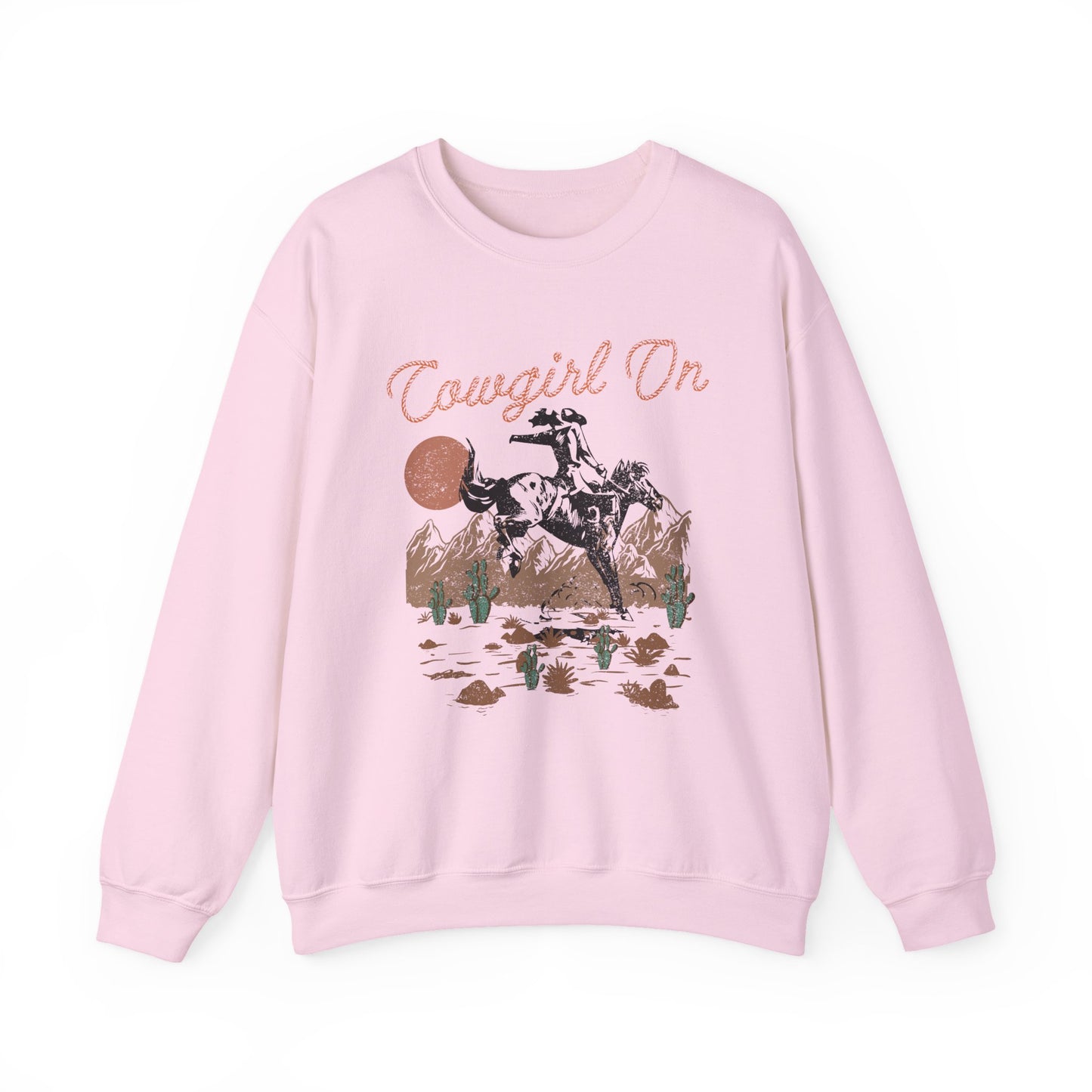 Cowgirl Howdy Sweatshirt – Southern Western Country Rodeo Vintage Pullover
