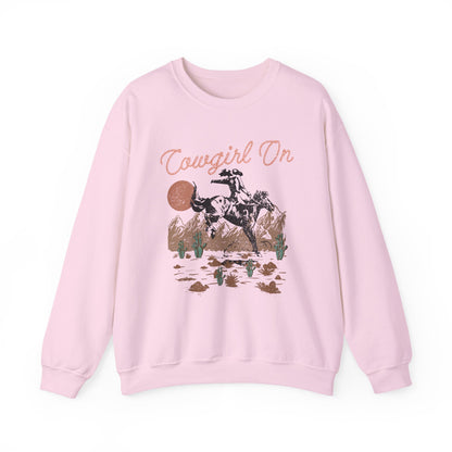 Cowgirl Howdy Sweatshirt – Southern Western Country Rodeo Vintage Pullover