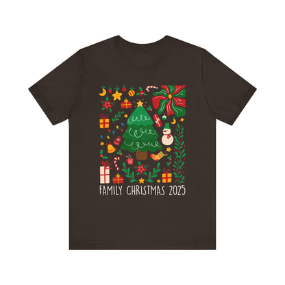Family Christmas 2025 Shirt – Vintage Boho Holiday Family Group Shirt