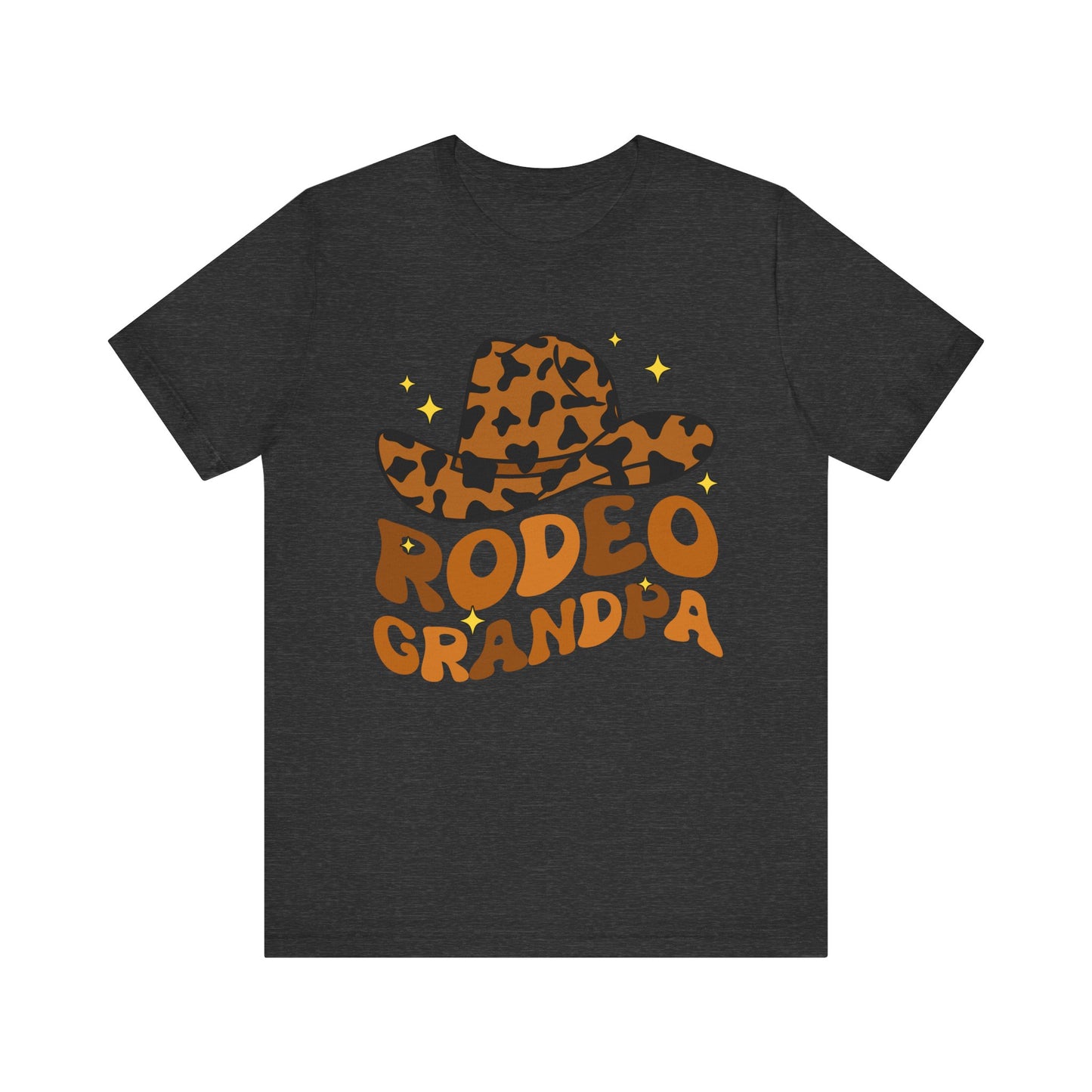 Western Rodeo Grandpa Shirt – Country Cowboy Birthday Matching Family Tee