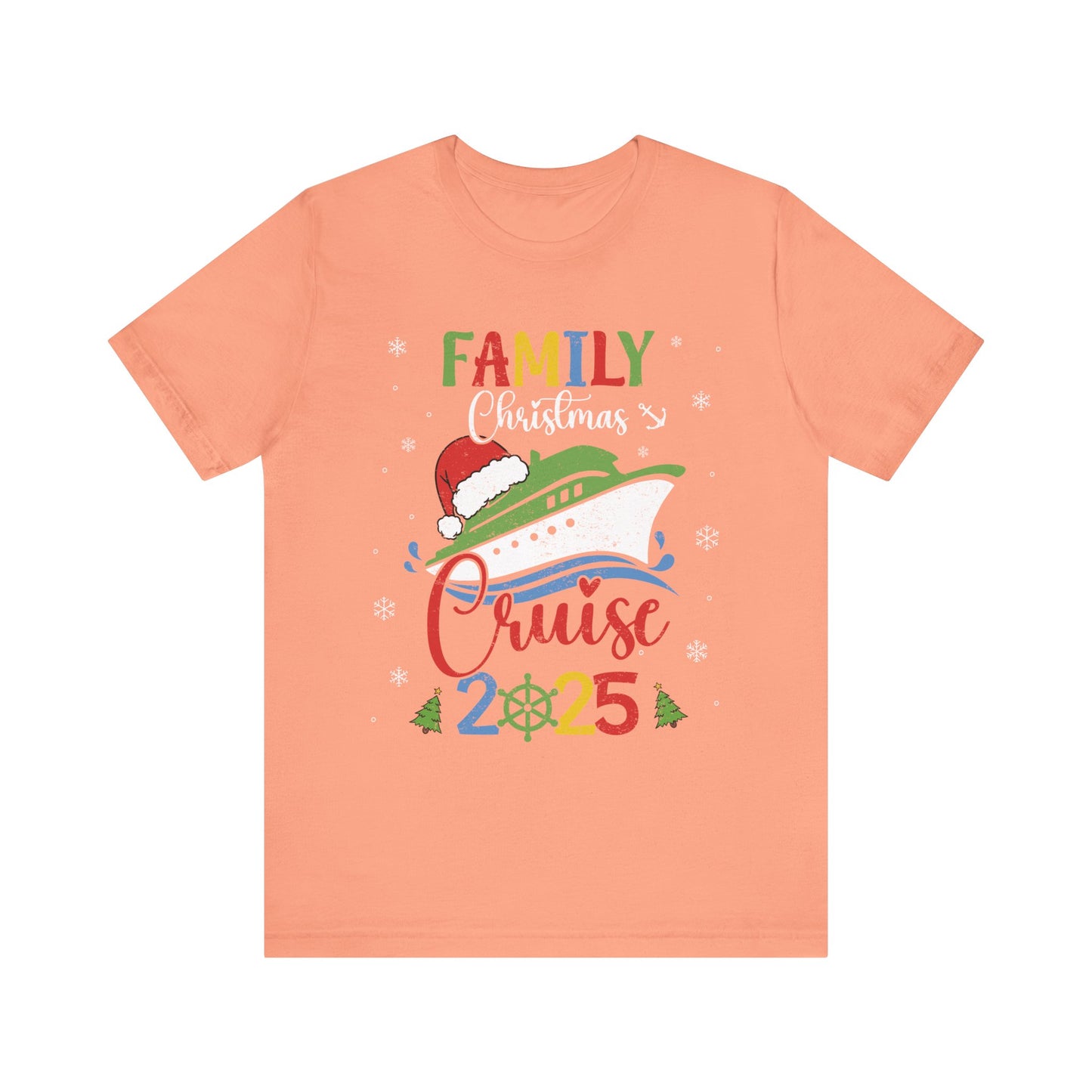 Family Christmas Cruise 2025 Shirt – Matching Cruisemas Family Vacation Tee, Holiday Boat Trip Outfit