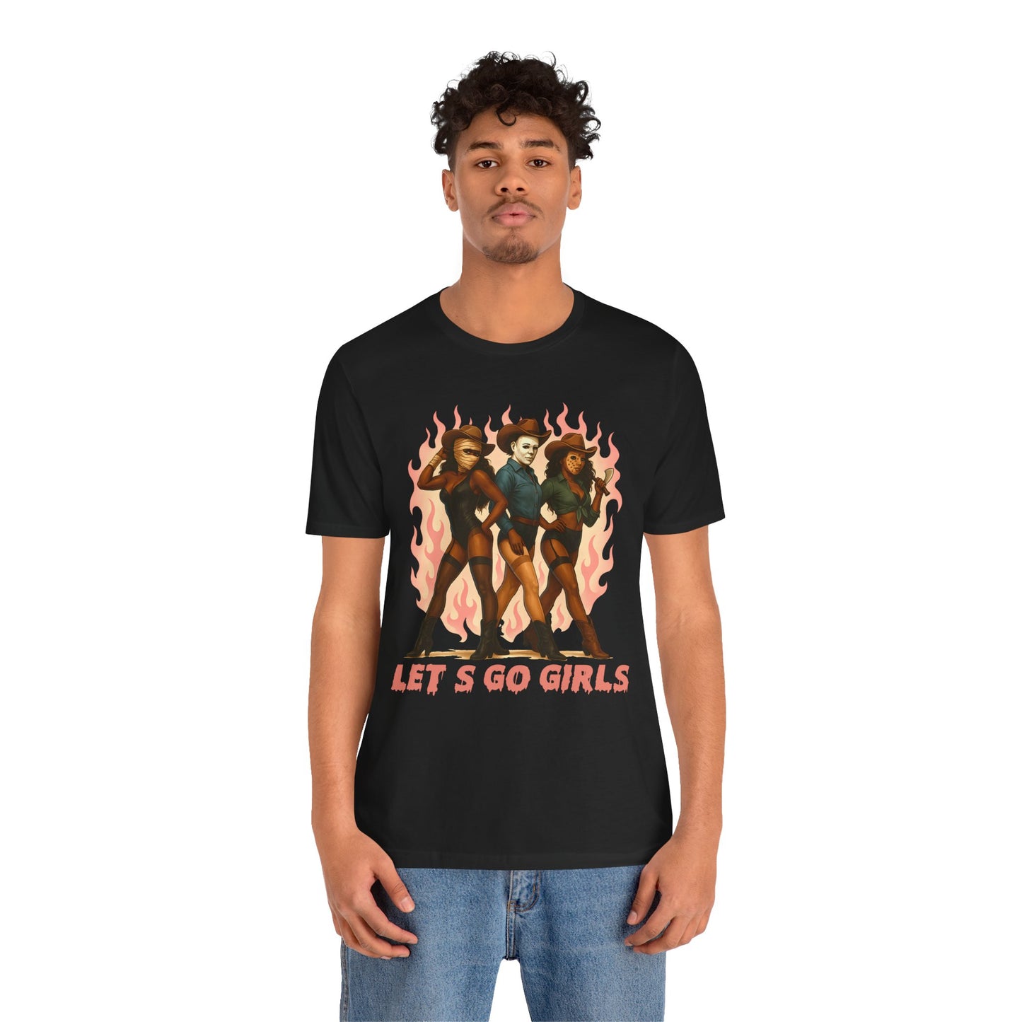 Let’s Go Girls Shirt – Rodeo Cowgirl Squad Western Halloween Party Tee