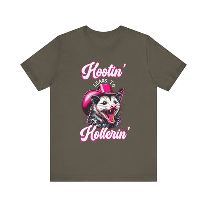 Opossum Hootin’ Hollerin’ 90s Vintage Retro Western T-Shirt