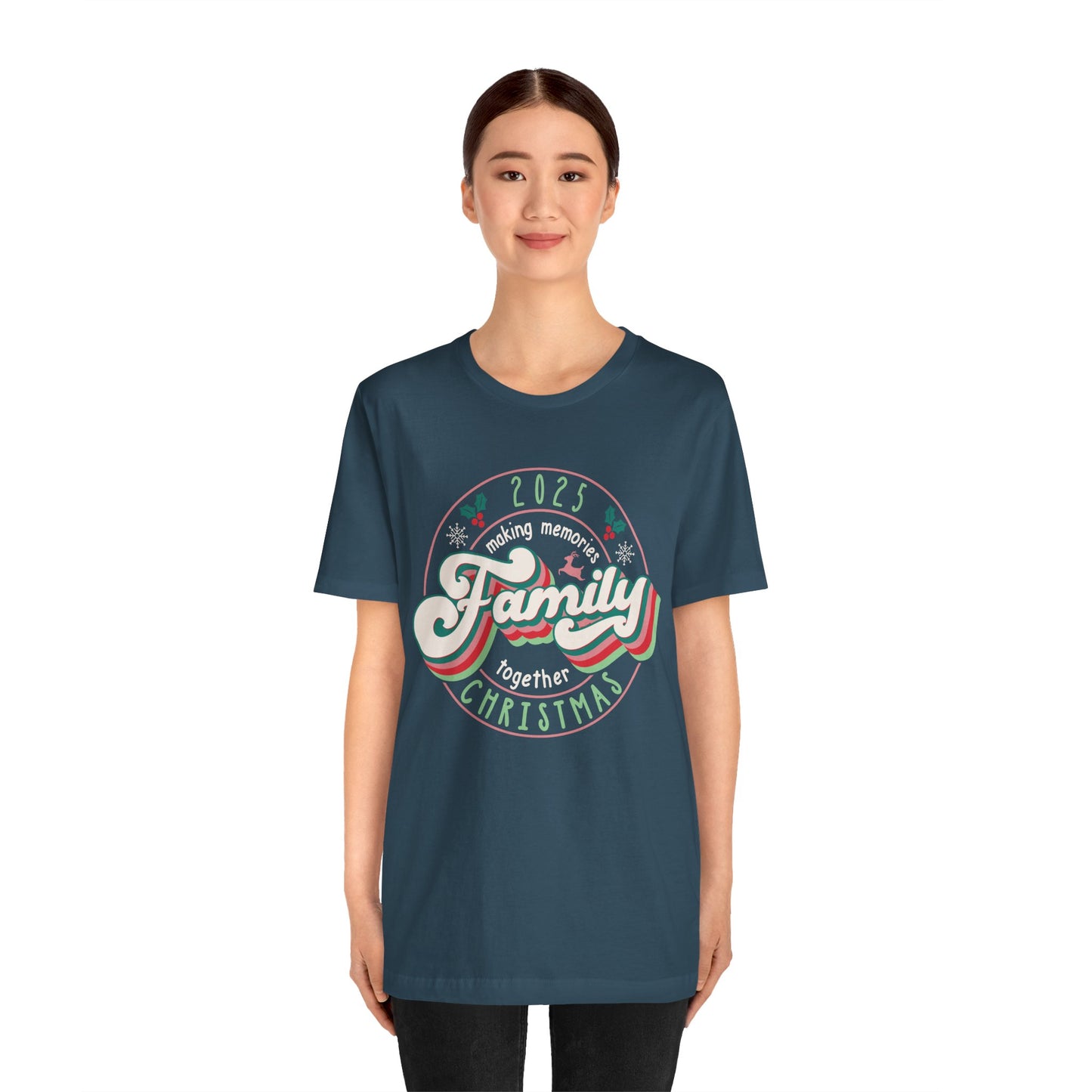 Retro Family Christmas 2025 Shirt – Vintage Matching Holiday Memories Tee