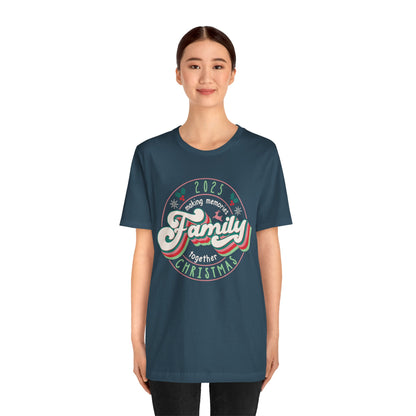 Retro Family Christmas 2025 Shirt – Vintage Matching Holiday Memories Tee