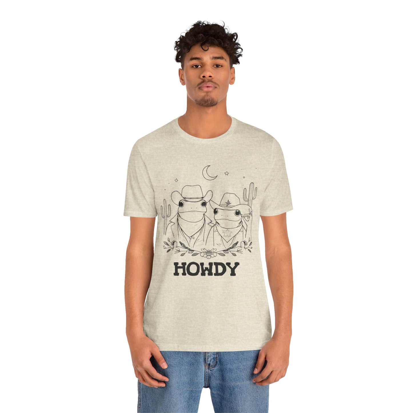 Howdy Frog Toad Couple Shirt – Cowboy Cowgirl Western Rodeo Cactus Tee