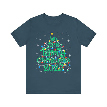 We Are Family Christmas 2025 Shirt – Matching Holiday Tree Lights Reunion Tee
