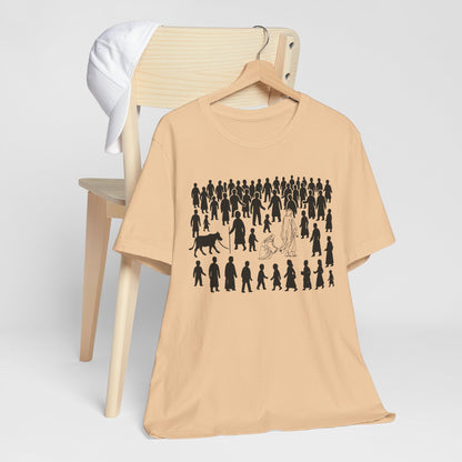 Jesus Pulling You from the Crowd Shirt – Christian Rescues Men Women Tee