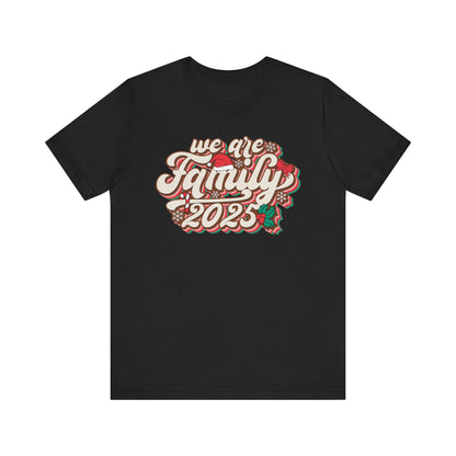 We Are Family Christmas Shirt – Retro Groovy 80s Matching Holiday Tee