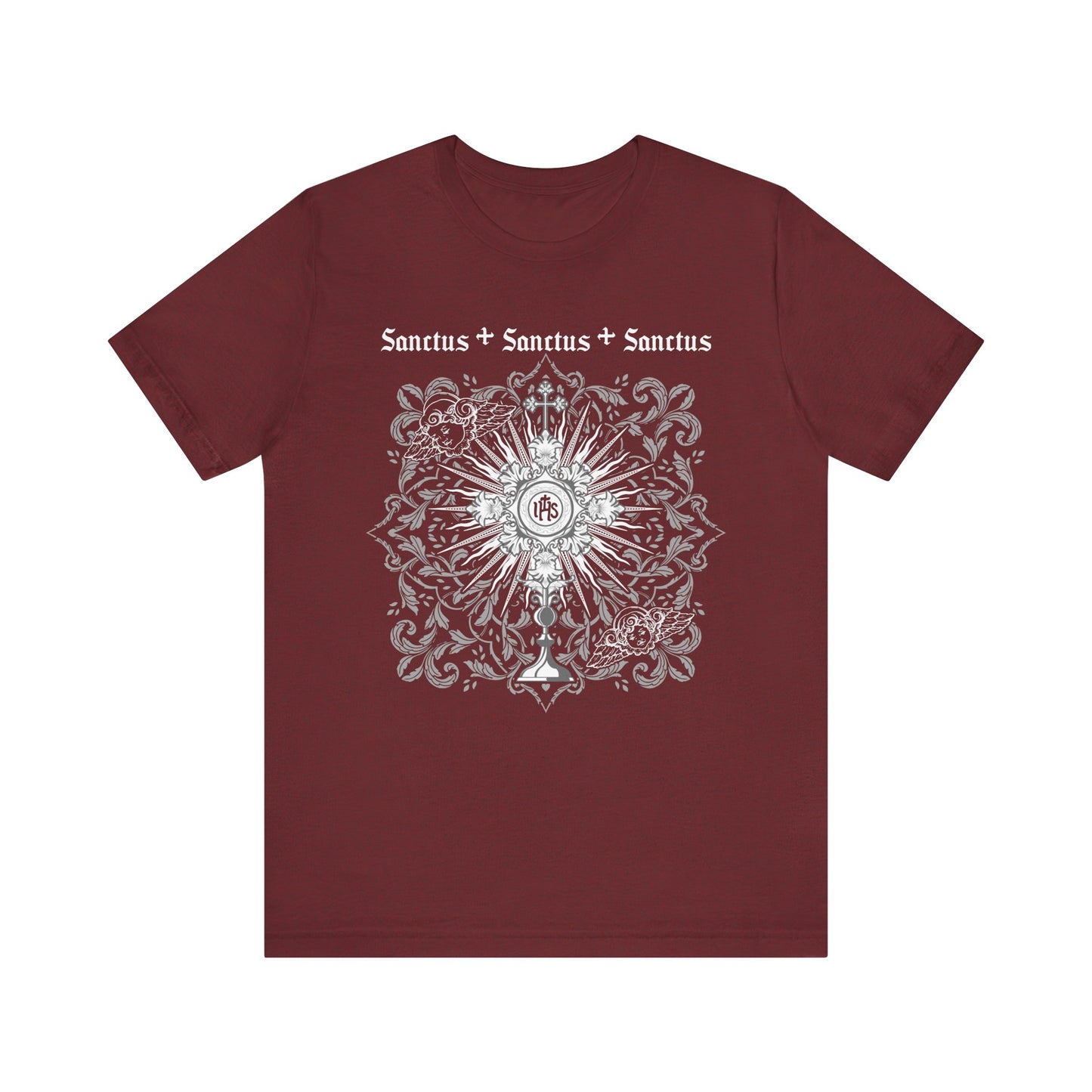 Sanctus Eucharist Shirt – Catholic Traditional Latin Mass Jesus Tee