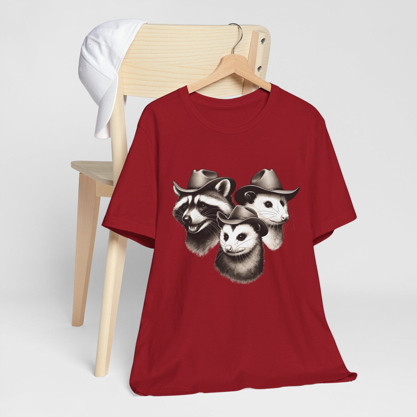 Cowboy Trash Trio Shirt – Opossum Raccoon Western Rodeo Funny Tee