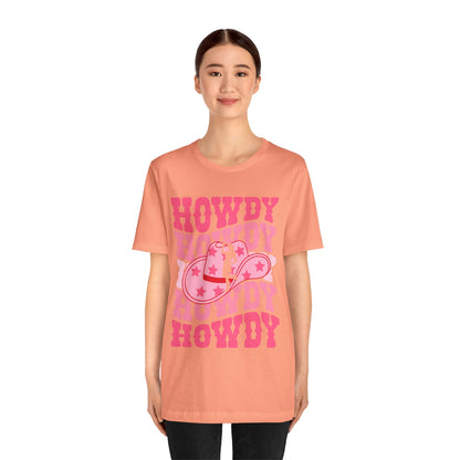 Howdy Pink Cowgirl Shirt – Disco Western Rodeo Country Girl Tee