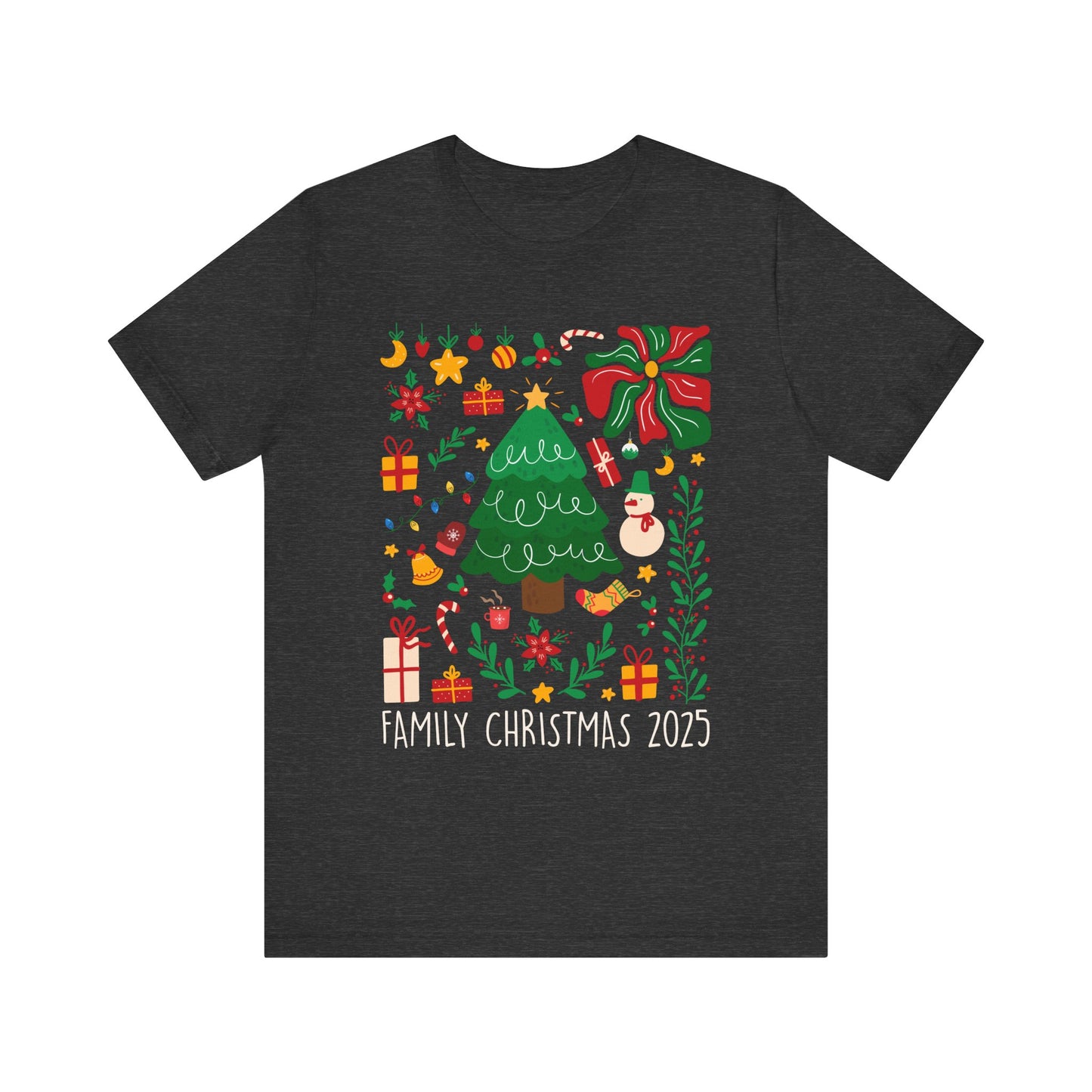 Family Christmas 2025 Shirt – Vintage Boho Holiday Family Group Shirt