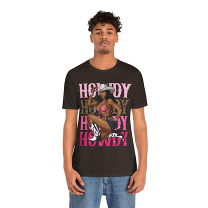 Howdy Black Cowgirl Shirt – Western Melanin Rodeo Queen Texas Tee