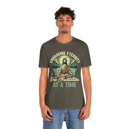 Embracing Eternity Shirt – Christian Yoga Jesus God Faith & Mindfulness Tee
