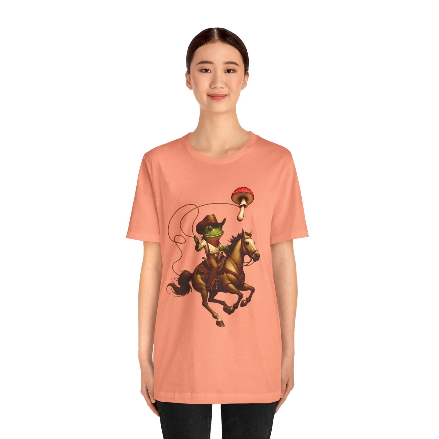 Howdy Cowboy Frog Shirt – Funny Western Rodeo Frogcore Texas Tee