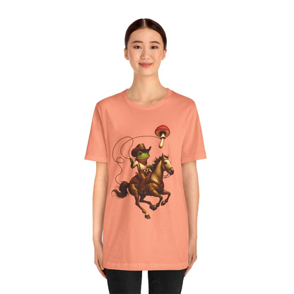 Howdy Cowboy Frog Shirt – Funny Western Rodeo Frogcore Texas Tee
