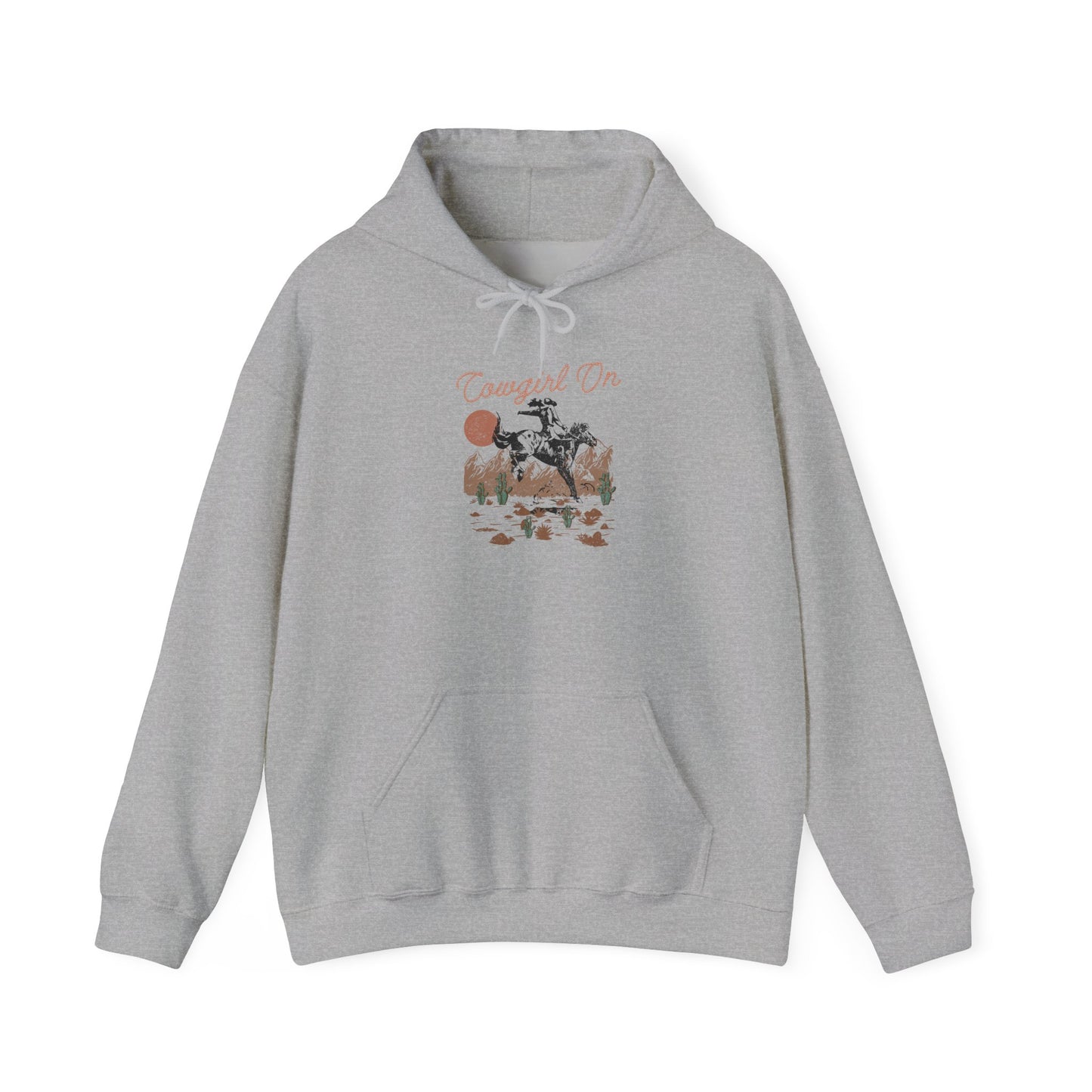 Cowgirl Howdy Hoodie – Southern Western Country Rodeo Vintage Pullover